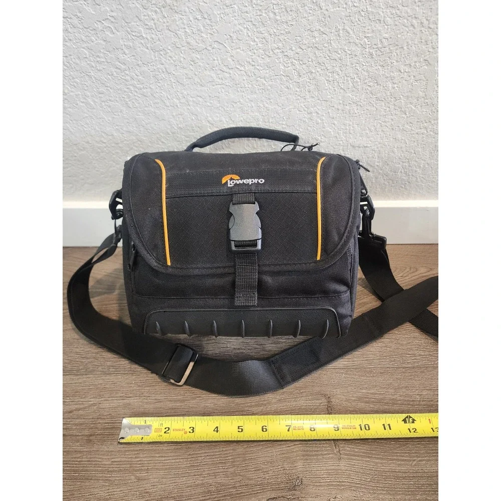 Lowepro Adventura SH 160 II Camera Shoulder Bag Black Orange DSLR Case